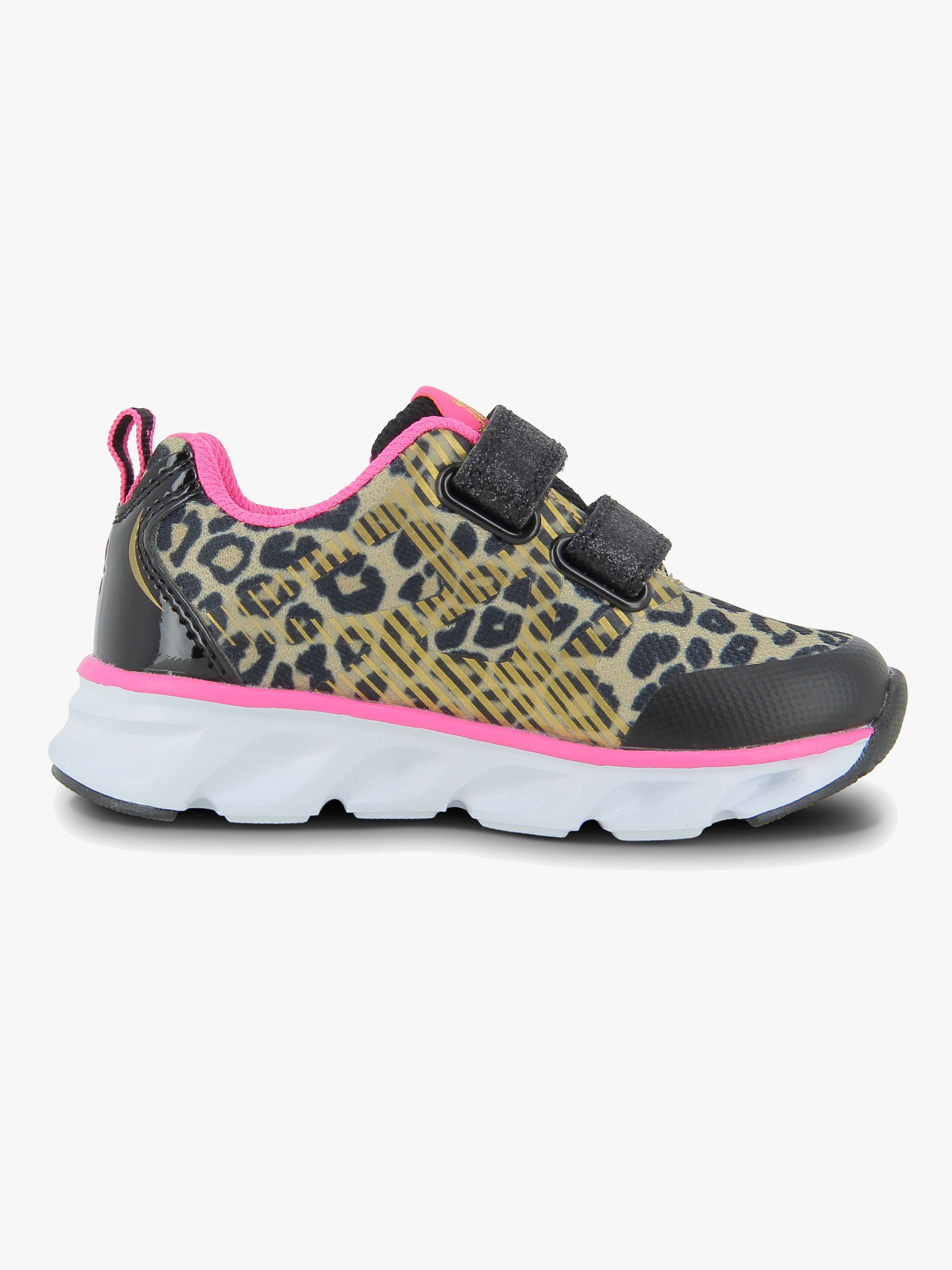 Leaf Skalka Blinkande Sneakers Leopard 34