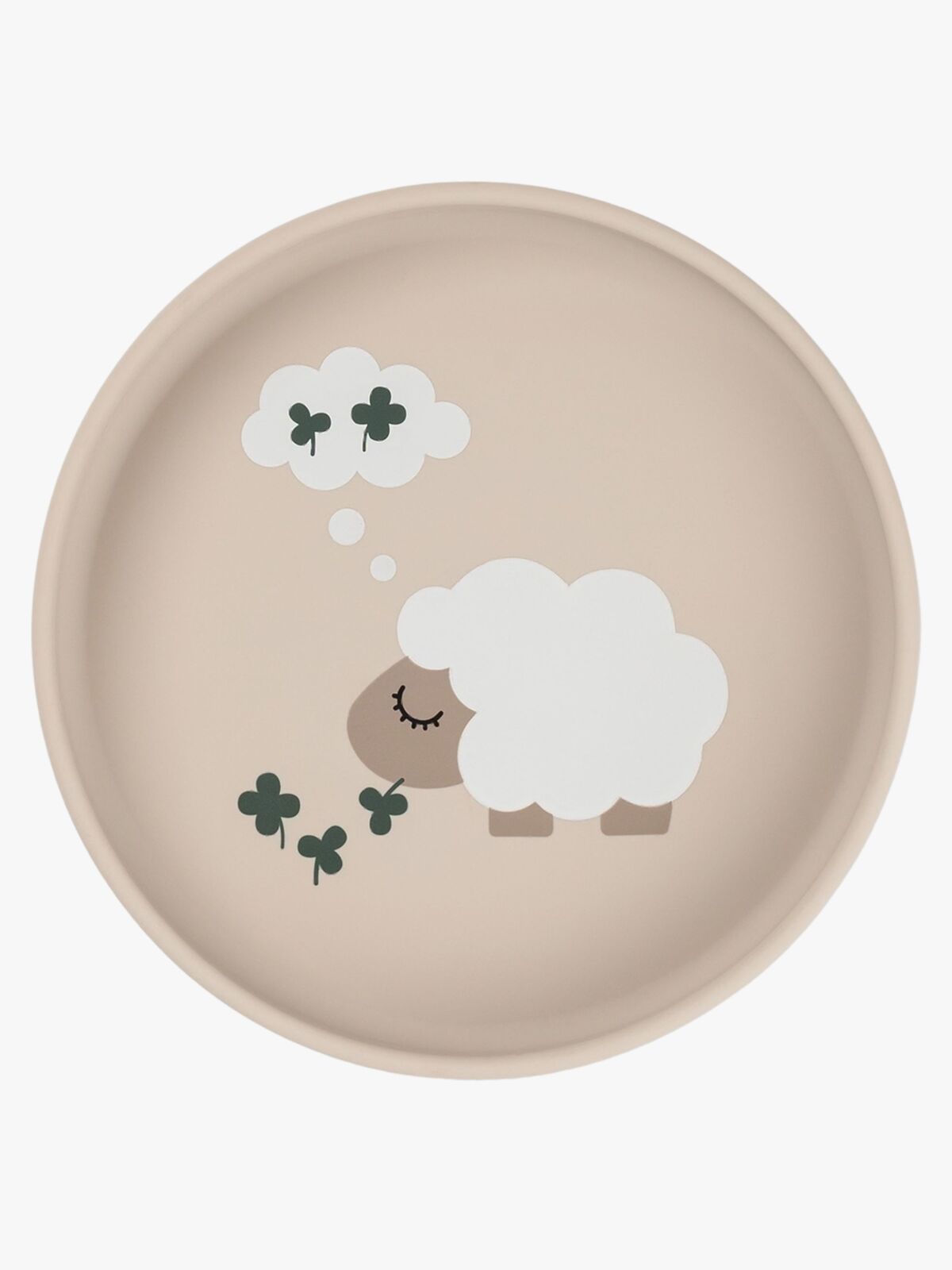 Done By Deer Tiny Farm Tallrik Stick & Stay, Sand