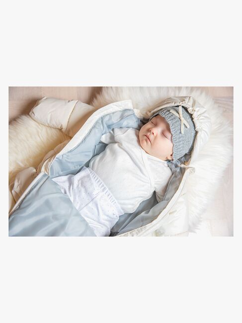 Petite Chérie Atelier Agnes Mössa Och Vantar, Grå