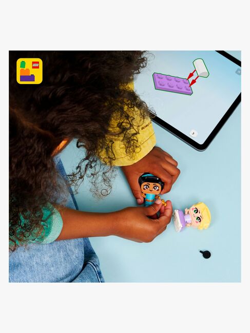 LEGO Disney Princess 43303 Jasmine och Rapunzel i miniformat