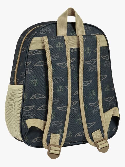 Star Wars 3D Ryggsäck 8.5L The Mandalorian, Svart/sand