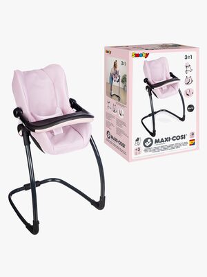 Smoby MAXI-COSI Dukkehøjstol 3-i-1, Pink