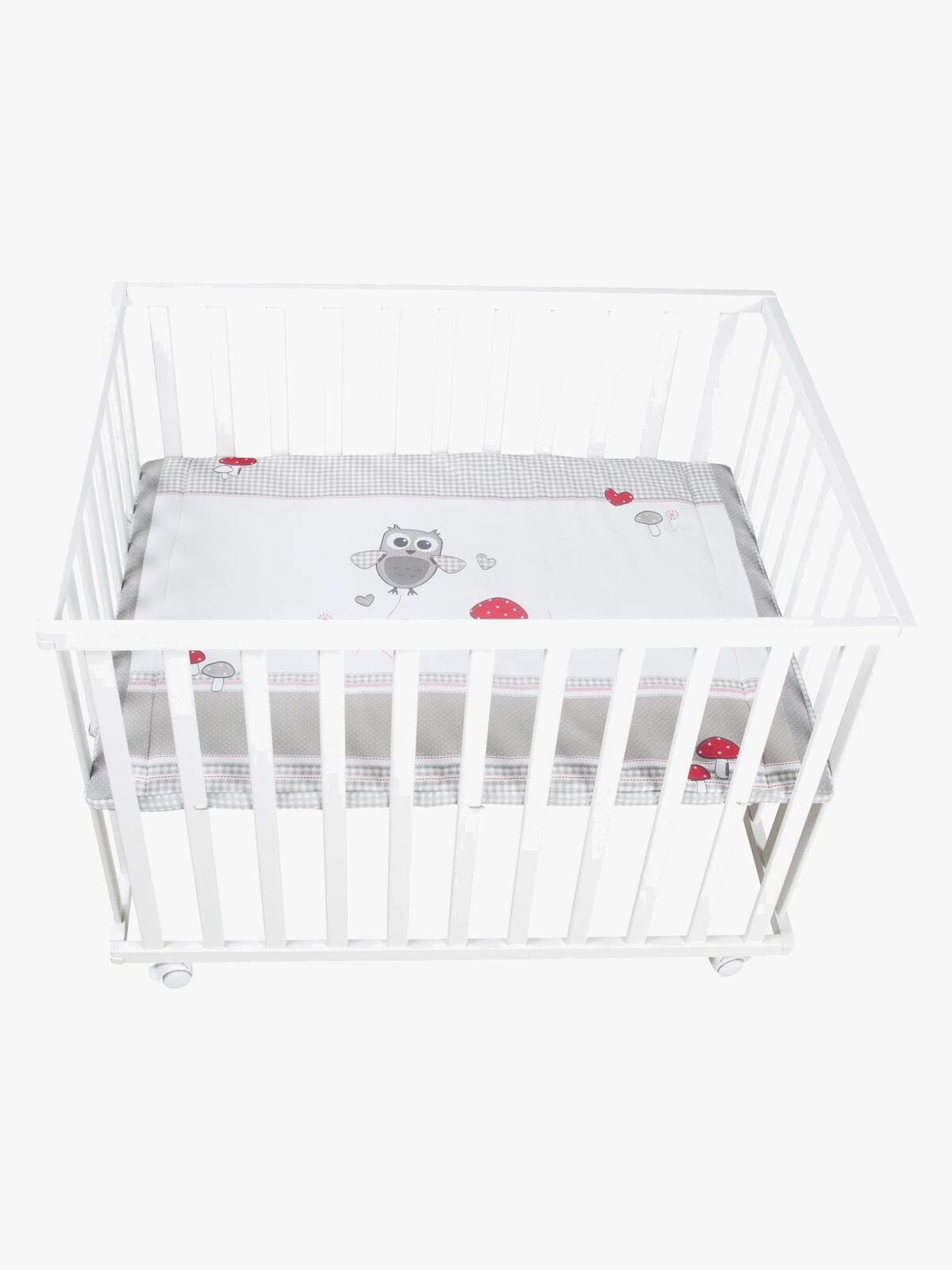 Roba Lekhage med Hjul, Adam & Owl White