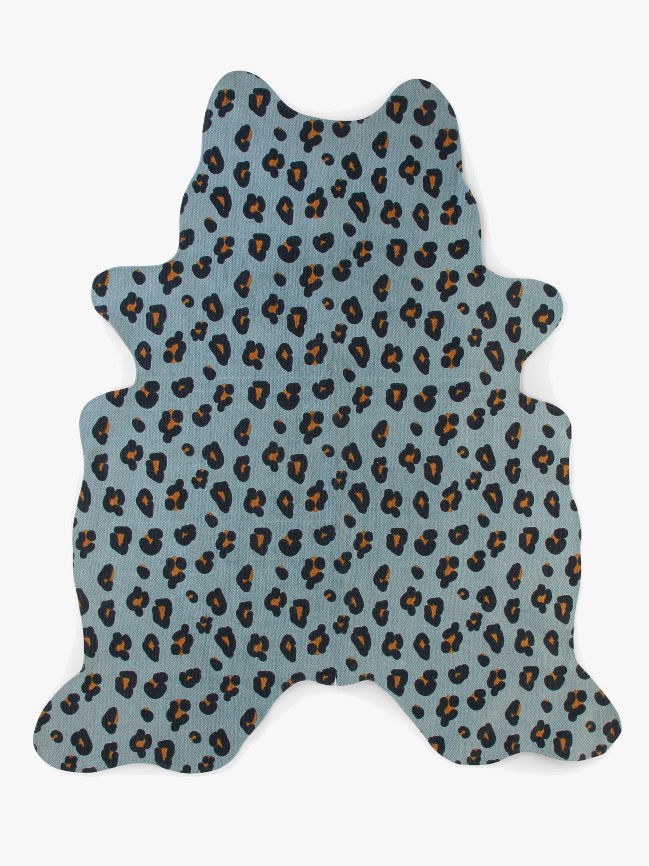 Childhome Barnmatta Leopard 120x160, Blue, Barnrum