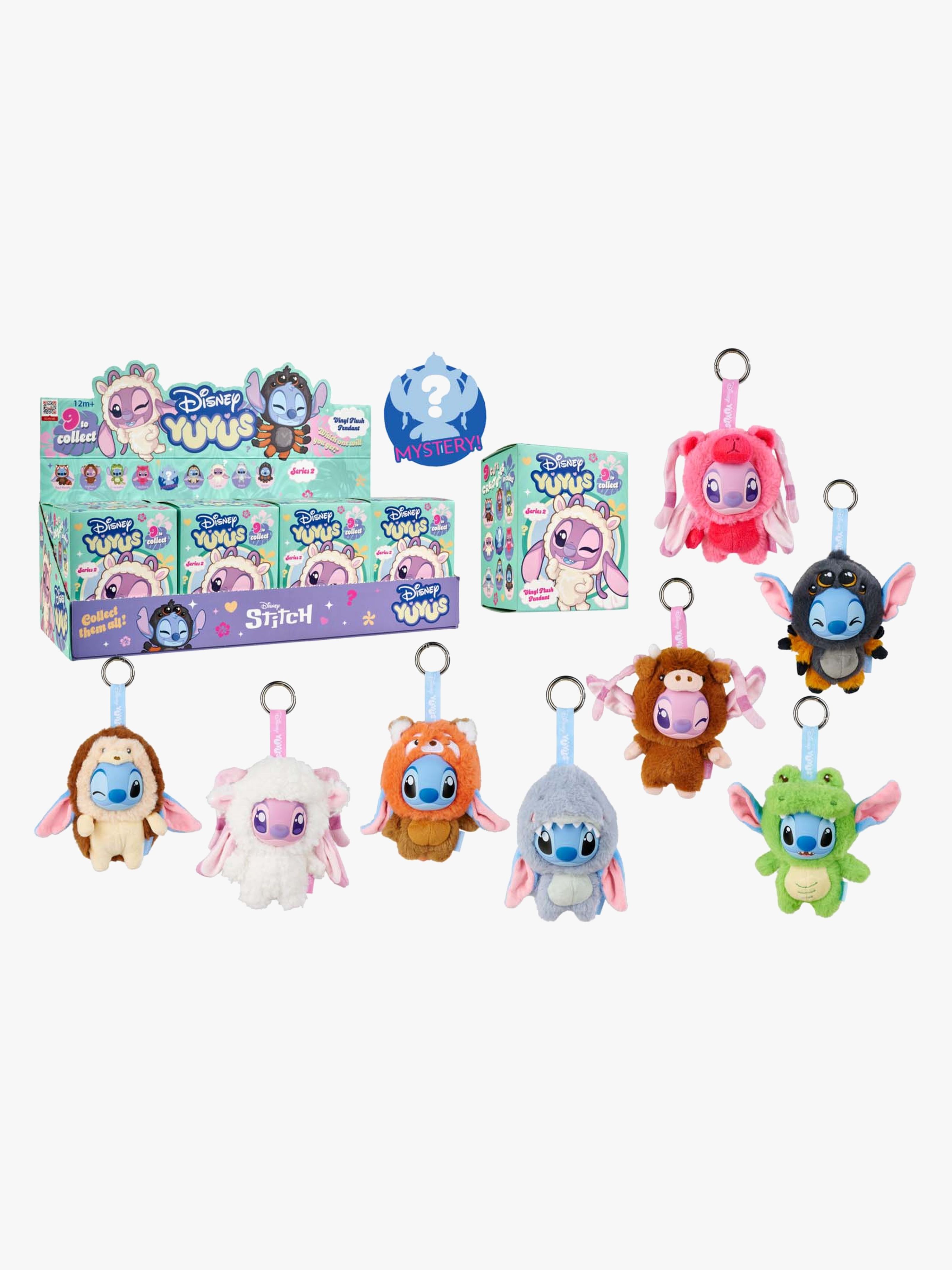 Disney Väskhängare Yuyus Stitch Serie 2 Blandad 12 cm