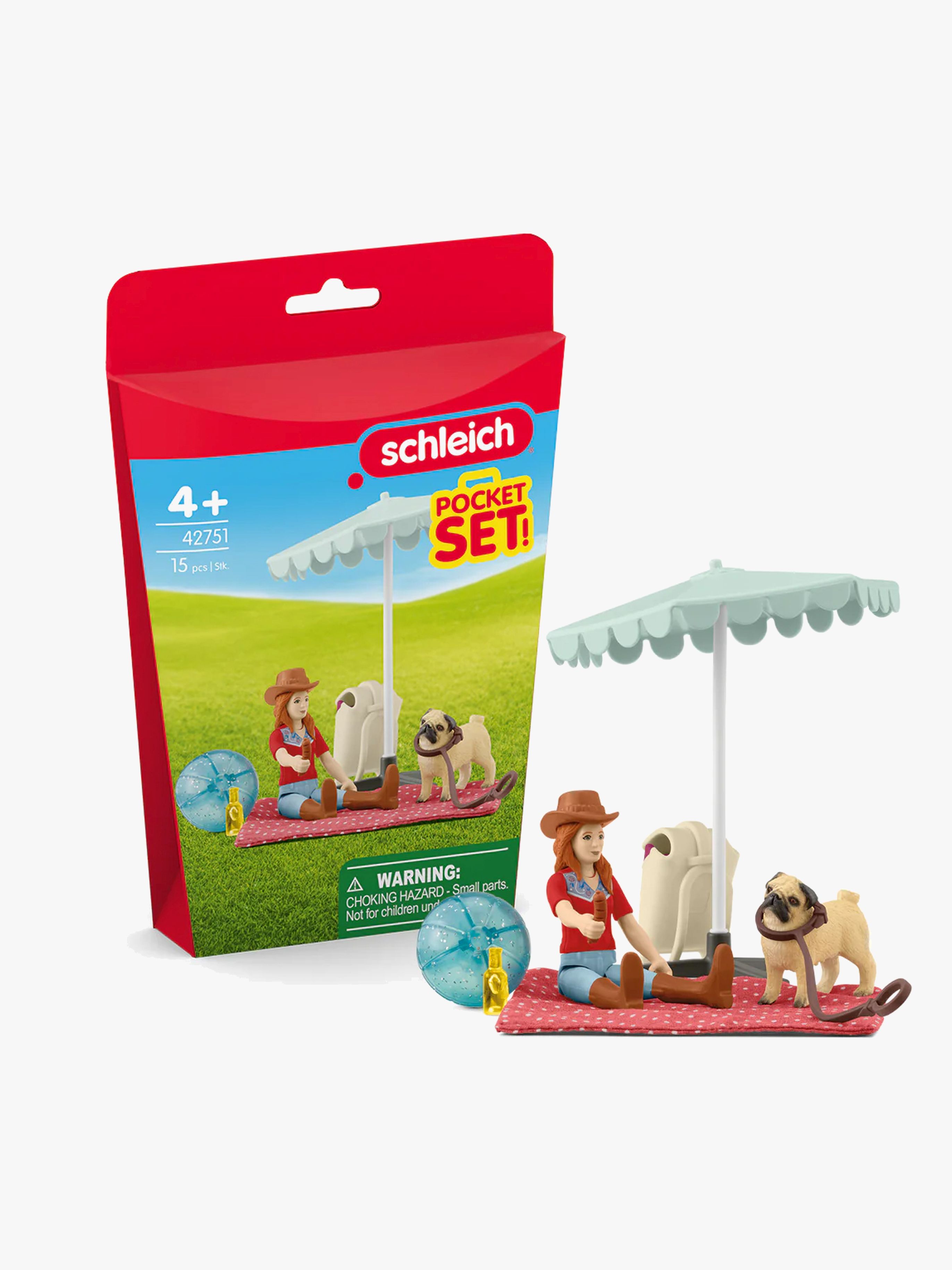 Schleich 42751 Pocket Set Lekset Utflykt Till Sjön med Hannah