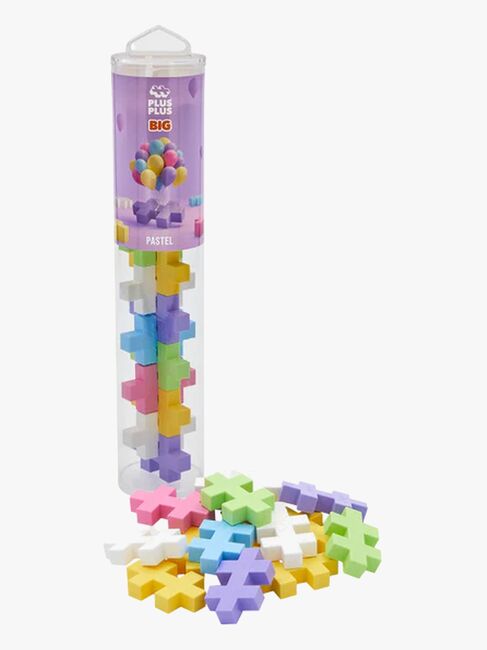 Plus-Plus BIG Byggset med Basplatta & Tub 3x15 Delar