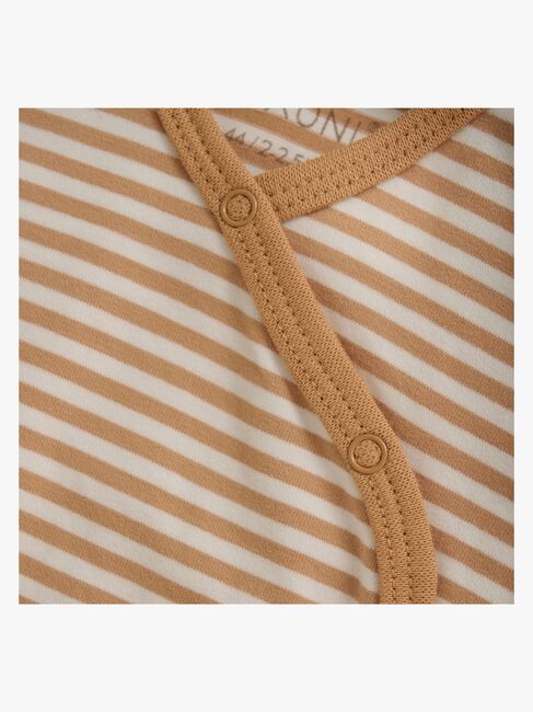 Fixoni Prematur Pyjamasar 2-Pack Stl 44, Brun