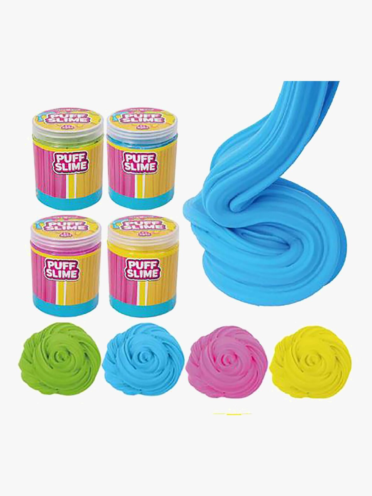 Suntoy Puff Slime Klämlera Blandad