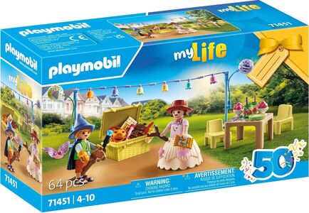 Playmobil 71451 My Life Byggsats Maskerad