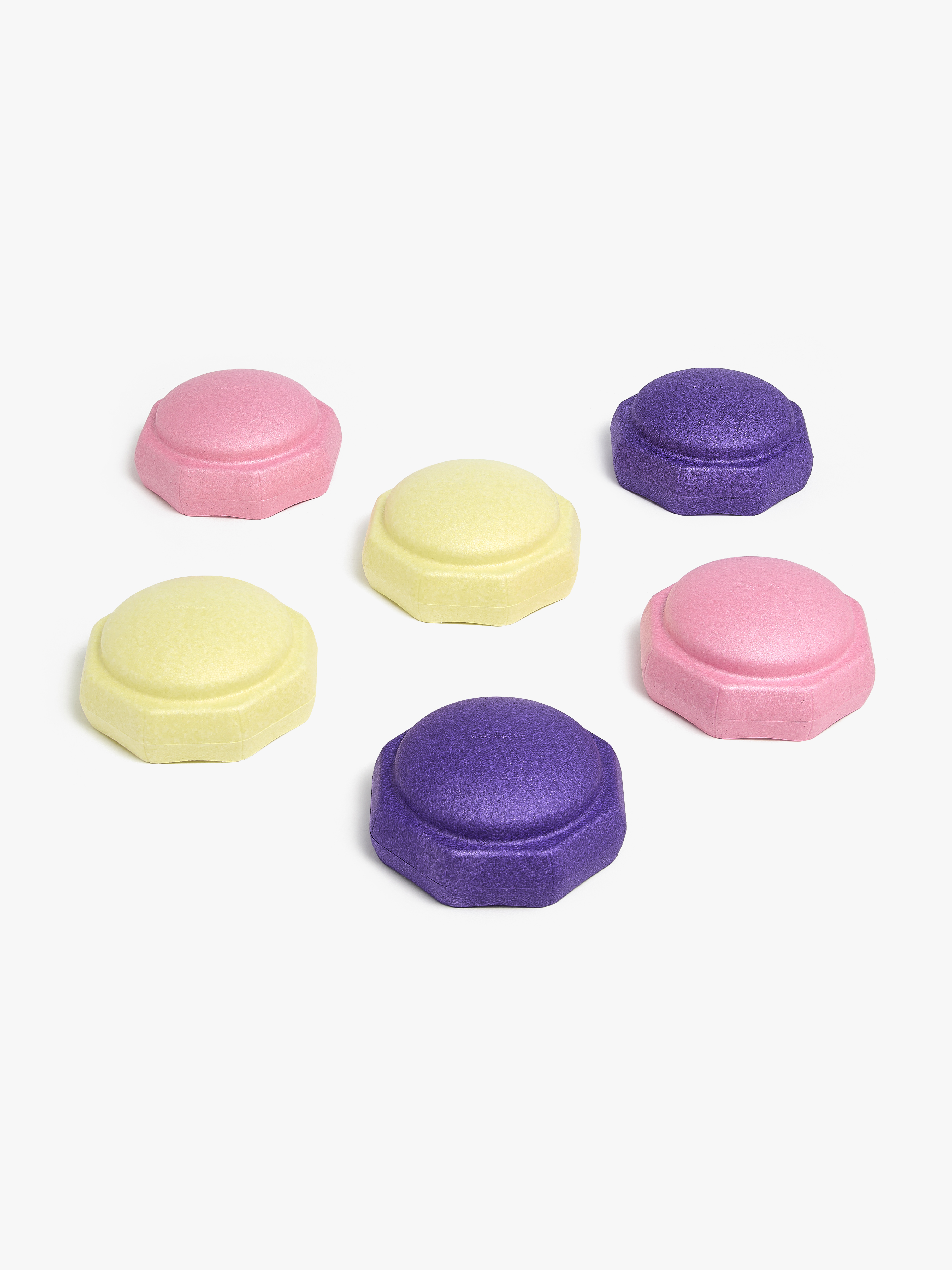 JLY Balansstenar 6-pack, Rosa