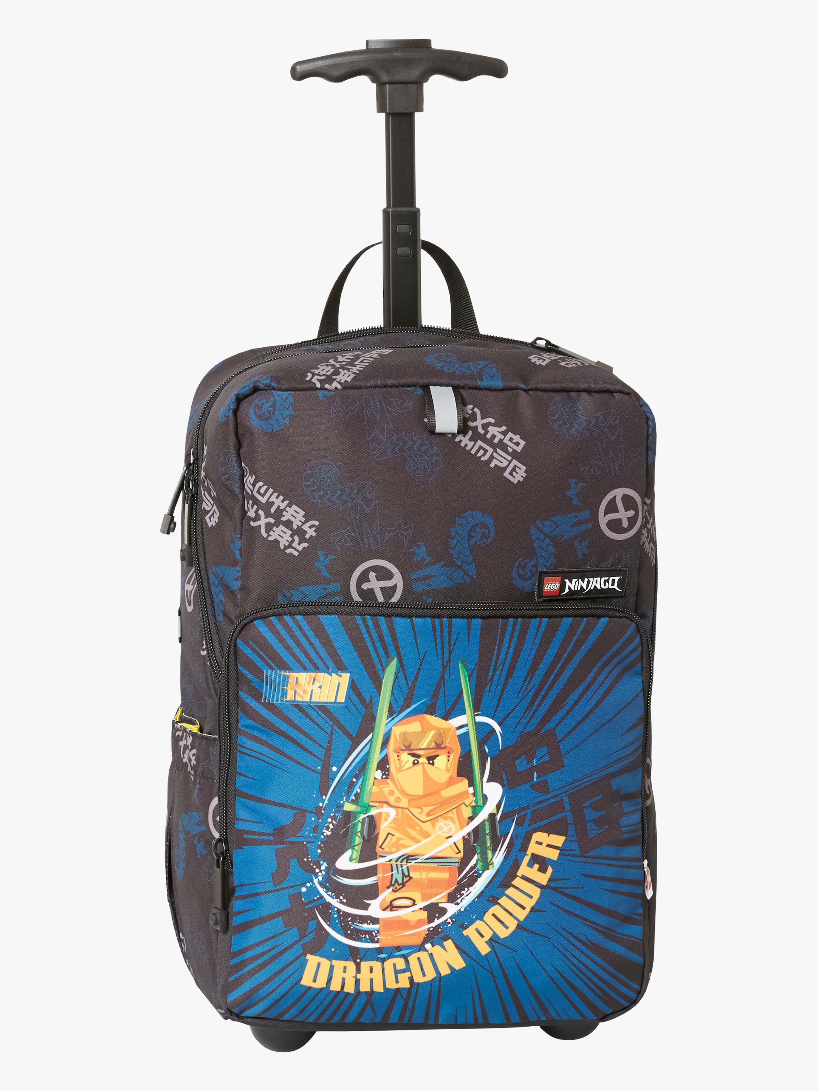 LEGO® NINJAGO® Arin Trolley Resväska 20L, Svart/Blå