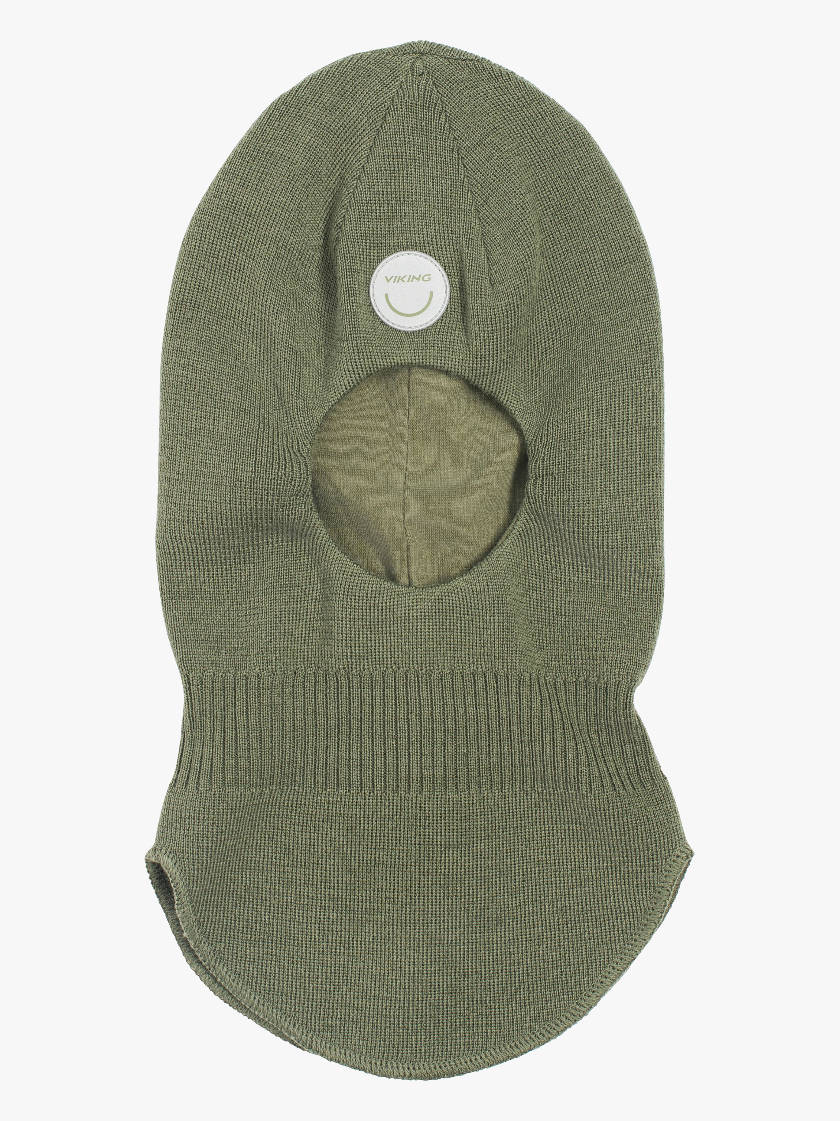Viking Alv Balaklava Merinoull, Olive, 46