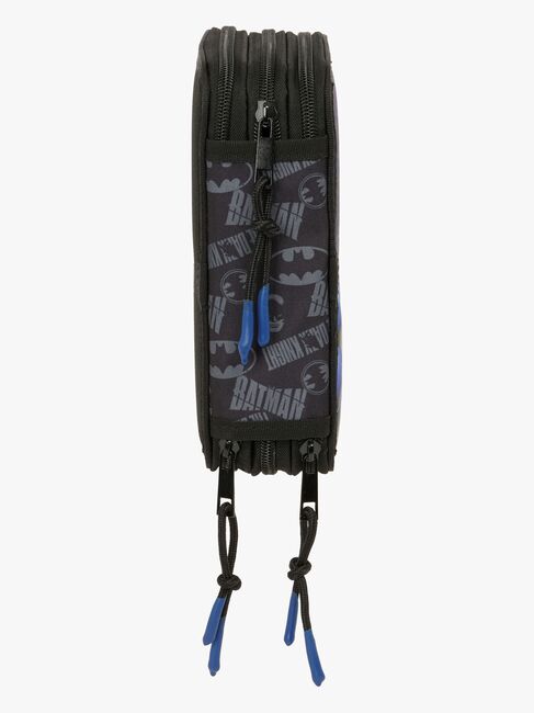 Batman  Fyllt Trippelpennfodral 37 Delar, Svart