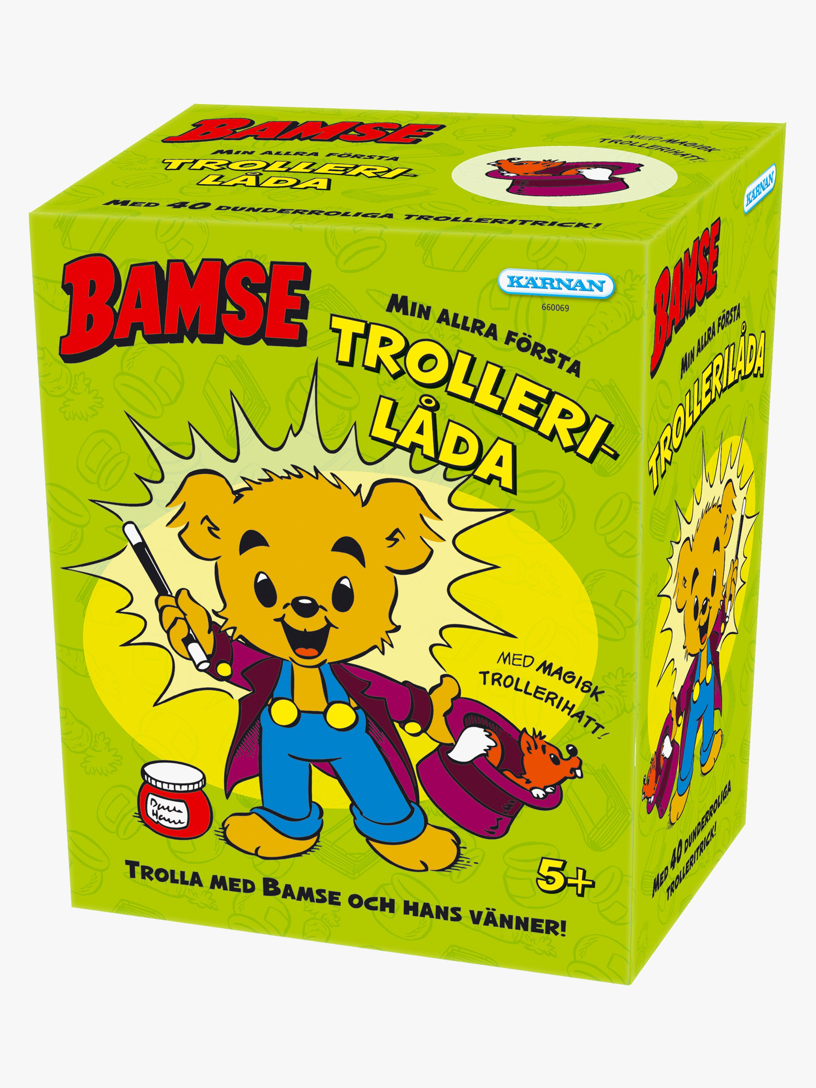 Kärnan Bamses Trollerilåda Med Hatt