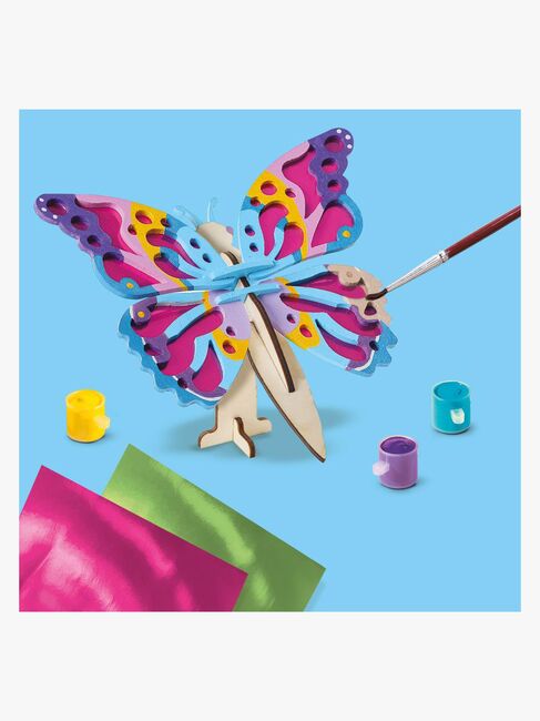 SES Creative Pysselset Dekorera Träfjärilar