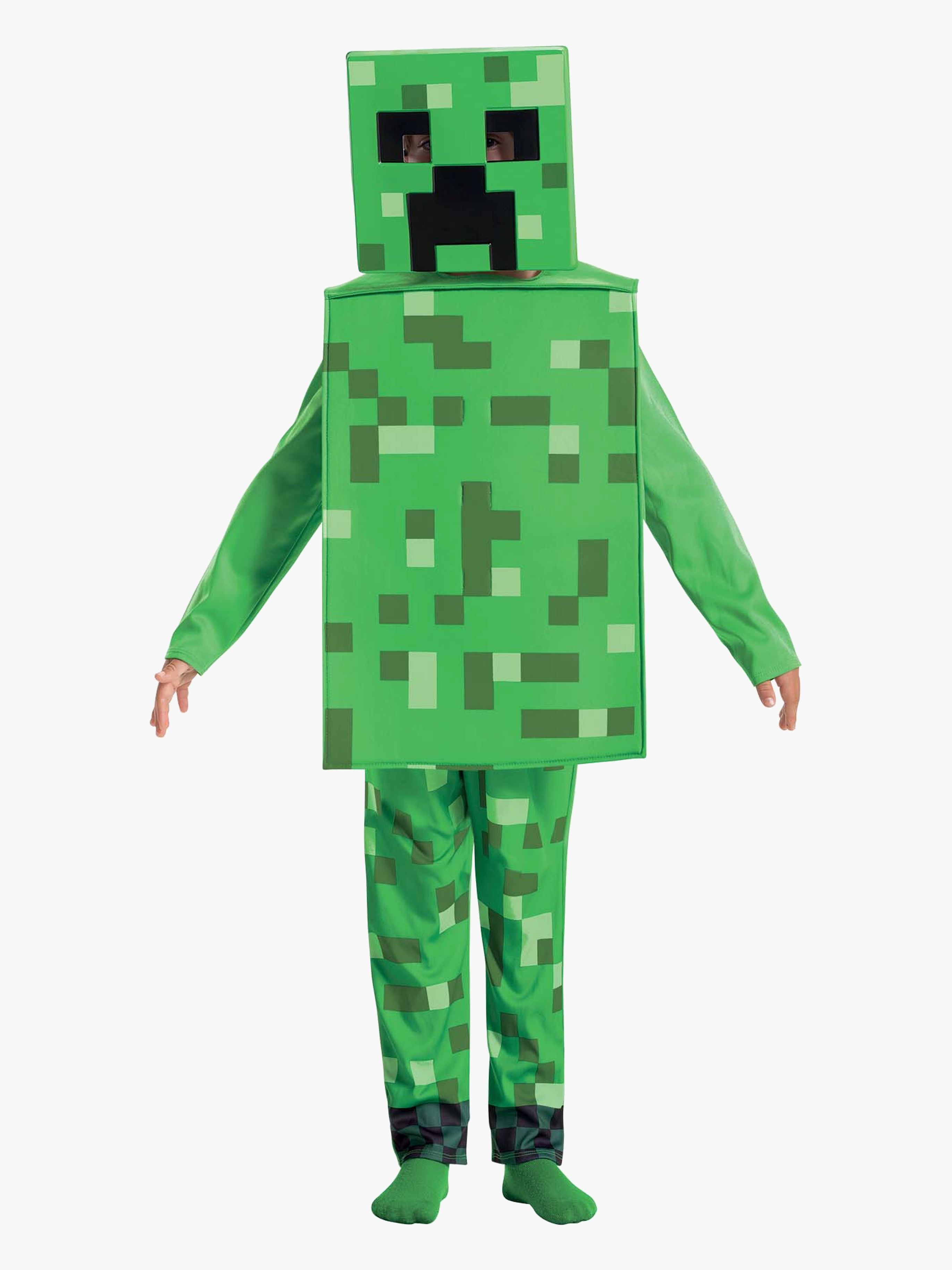 Minecraft Creeper Utklädnad, 3-4 år