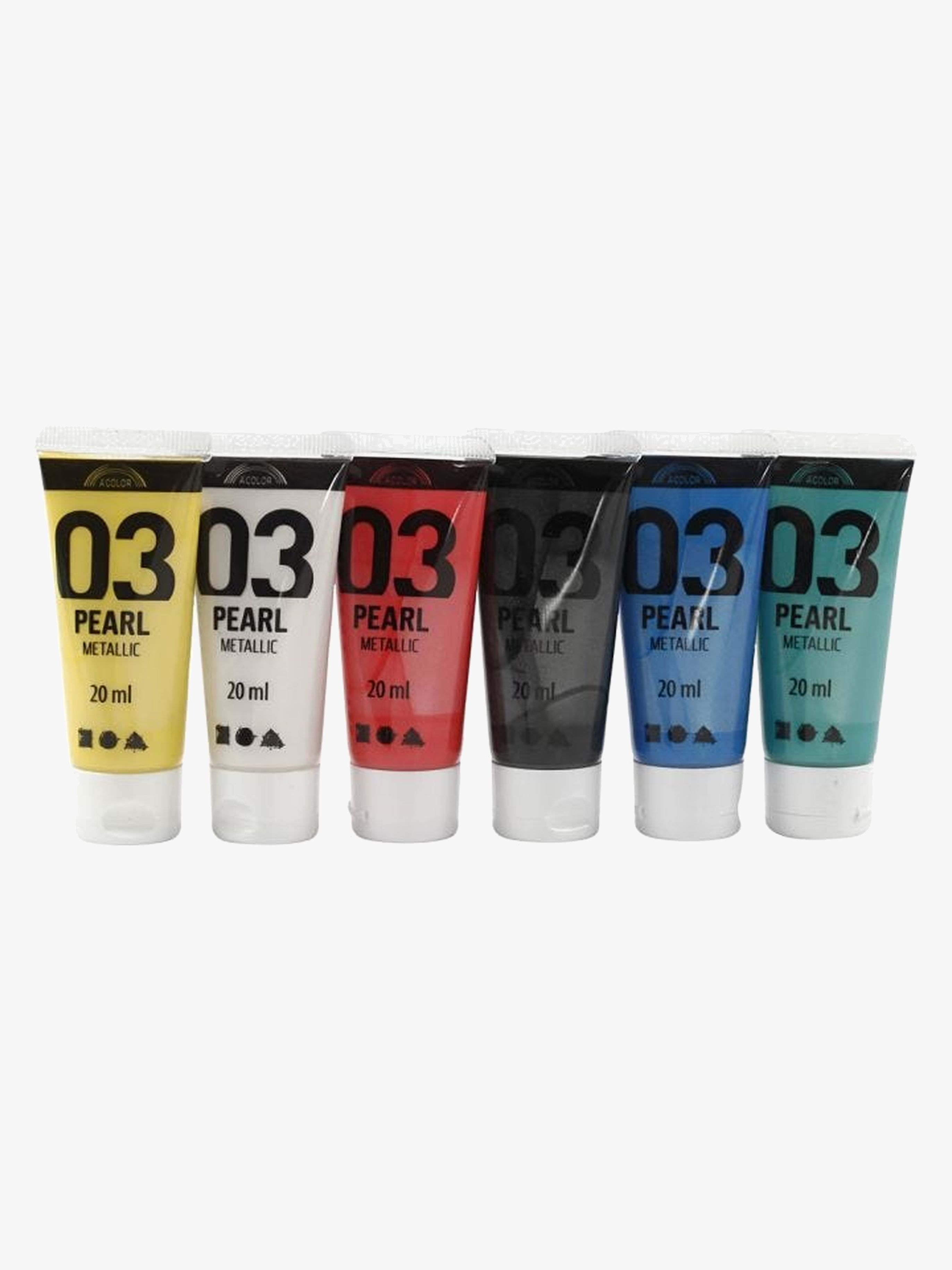 A-color Akrylfärg Readymix Standardfärger