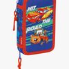 Disney Cars  Fyllt Dubbelpennfodral 29 Delar, Blå