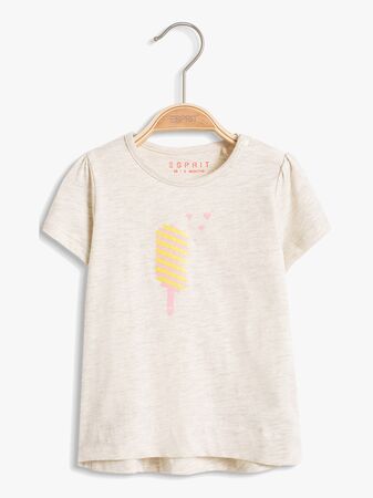 ESPRIT T-Shirt Eis, Pastel Grey
