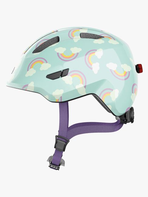 ABUS Smiley Led Hjälm, Blue Rainbow