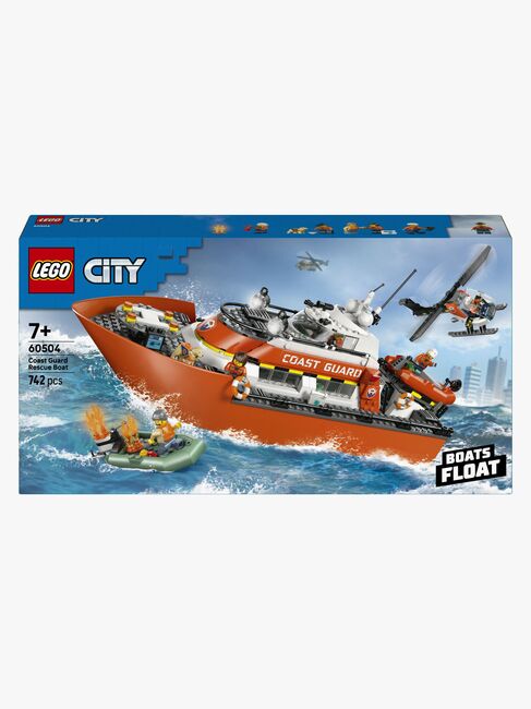 LEGO City 60504 Kustbevakningens räddningsbåt och helikopter