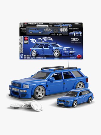 Mattel Brick Shop Hot Wheels Speed Series Byggset Audi Avant RS2 -94