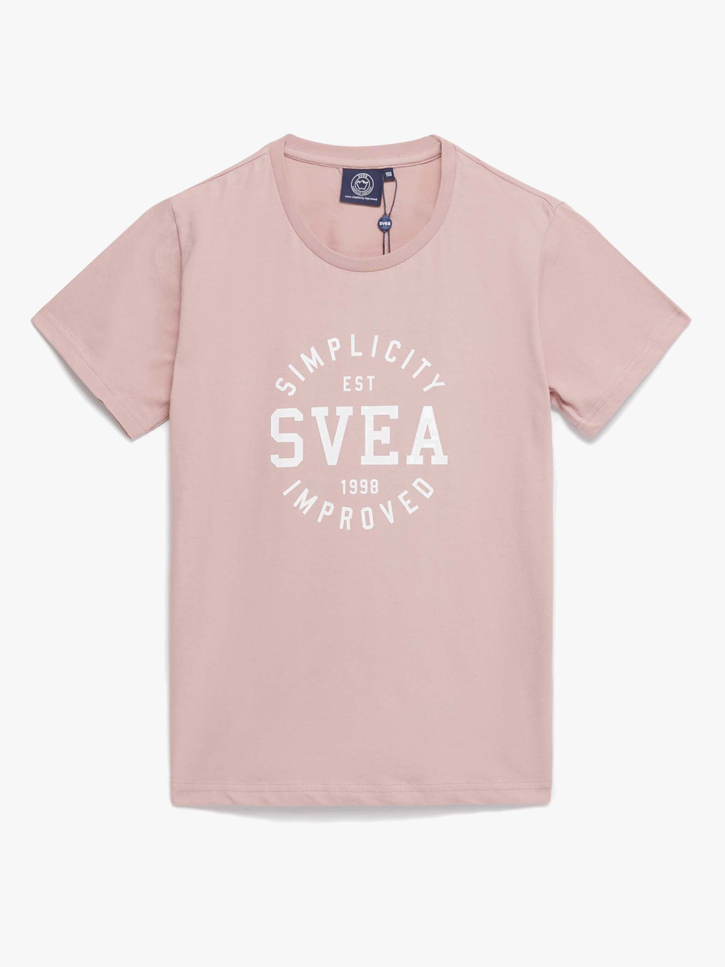 Svea Houston T-shirt Soft Pink Stl 160