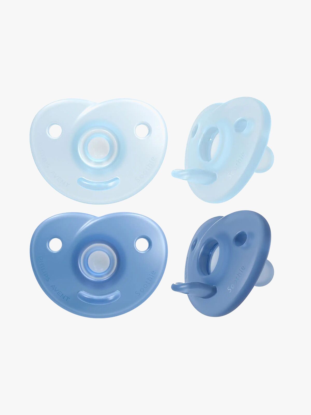 Philips Avent Soothie Napp 0–6m 2-Pack, Ljusblå