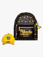 Pokémon Mini Ryggsäck & Keps, Lightning Pikachu