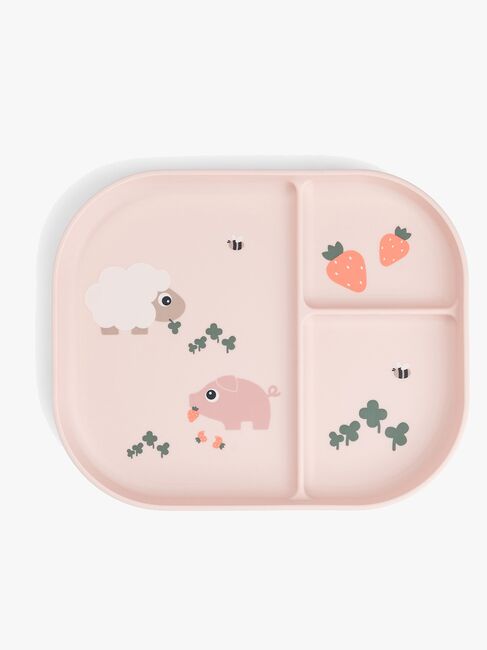 Done By Deer Tiny Farm Foodie Delad Tallrik, Powder