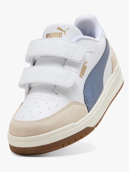 Puma Shuffle Downtown Lo OG V PS Sneakers, Sky/Gold