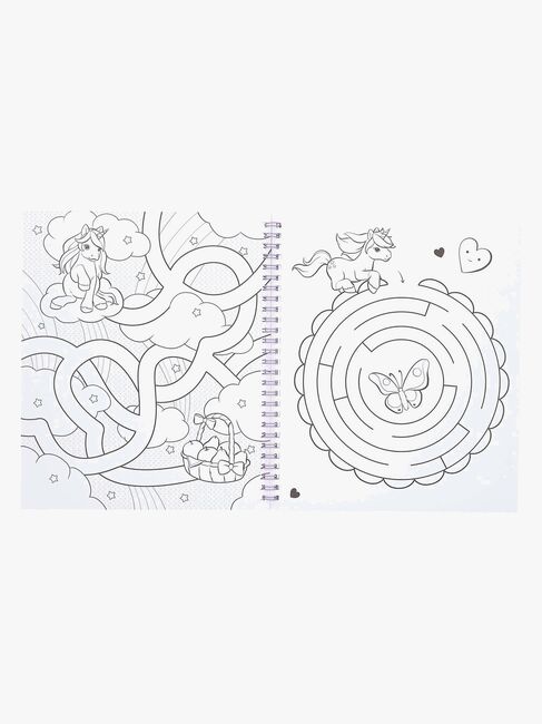 Ylvi Målarbok med Paljetter