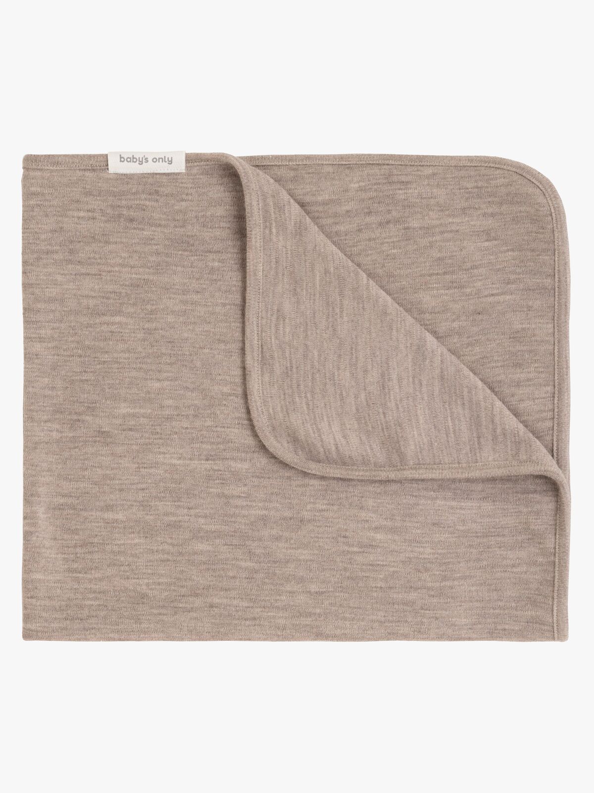 Baby's Only Cot Filt Brushed Merinoull, Fine Sand