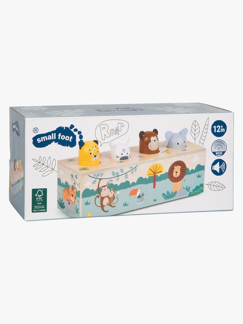 Small Foot Safari Pop-up Leksak Djur med Ljud