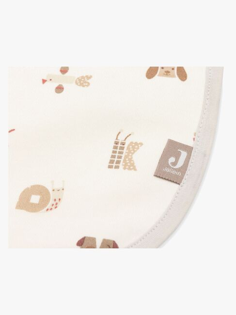 Jollein Bandana Dregglis Vattentät 5-Pack, Animal Friends