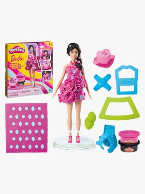 Play-Doh Barbie Modelleire med Dukke Edelstener og Sløyfer