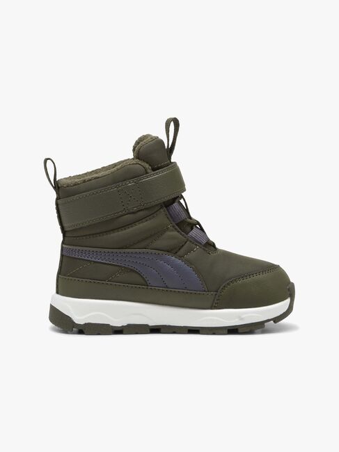 Puma Evolve Puretex AC Inf Vinterkängor, Grön