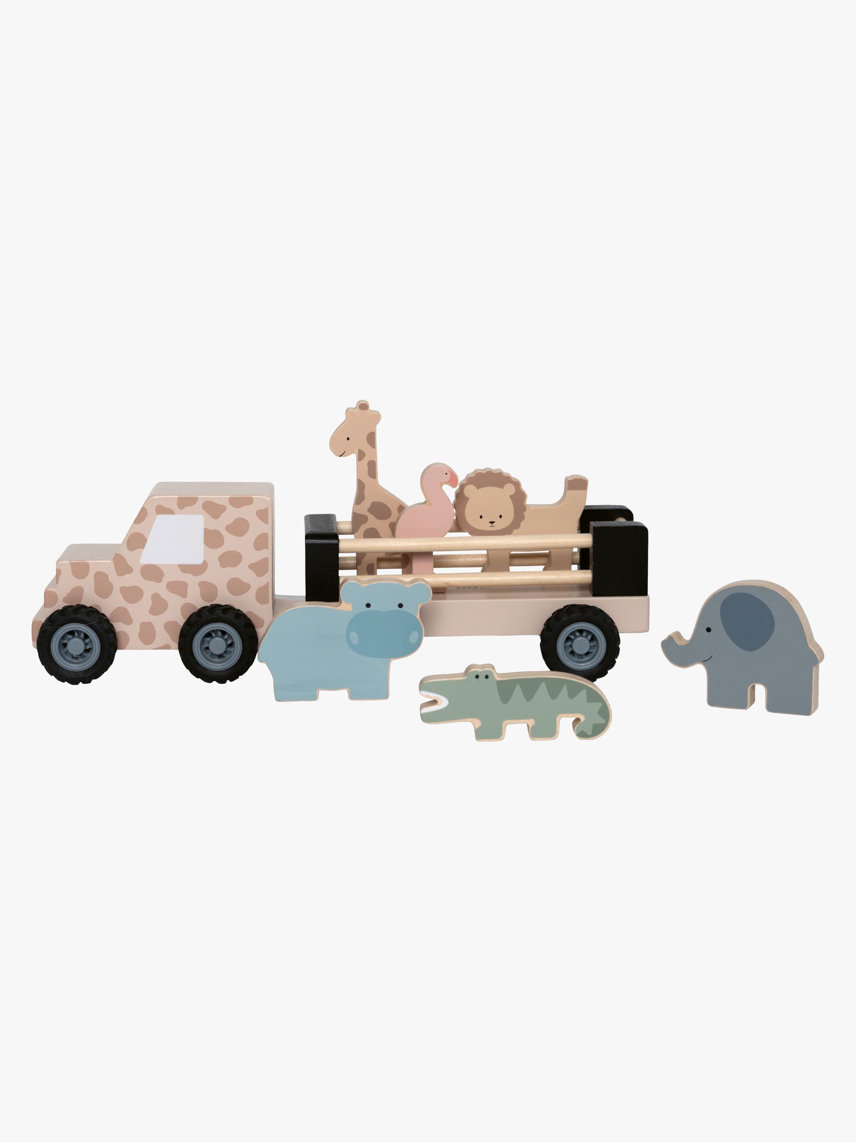 Jabadabado Traktor med Safaridjur