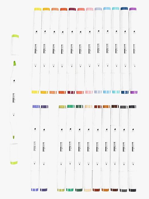 Creativ Company Alkoholbaserade Illustrationsmarkörer Färg 24st