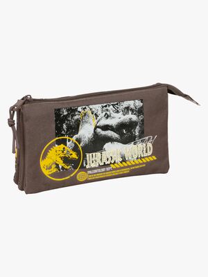Jurassic World Trippelpennfodral, Brun