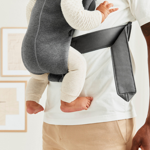 BabyBjörn Mini Bärsele 3D Jersey, Mörkgrå