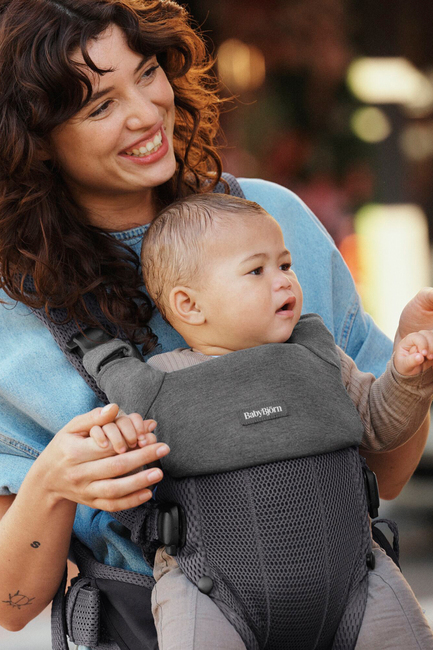 BabyBjörn Haklapp Till Harmony Bärsele Jersey, Mörkgrå