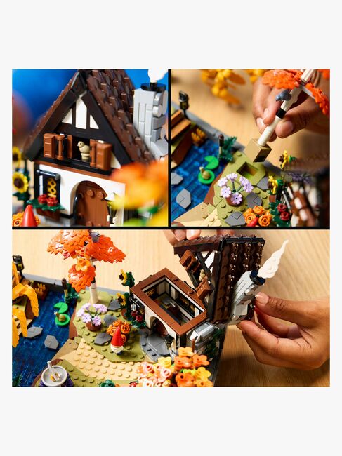 LEGO Icons 11372 Höstig stuga och trädgård