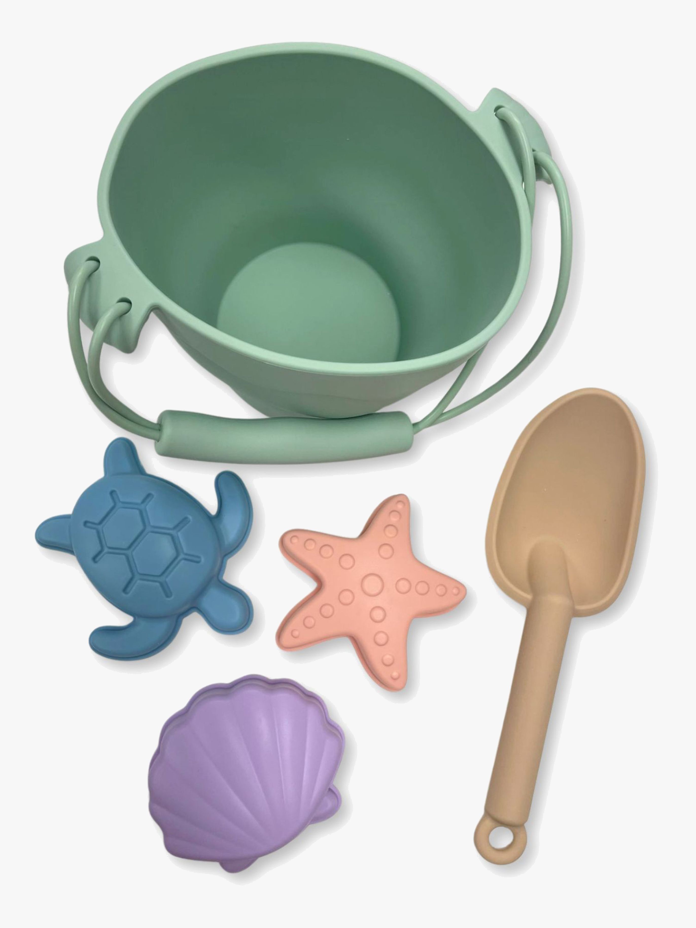 Swim Essentials Strandset 5 Delar i Silikon, Pastel