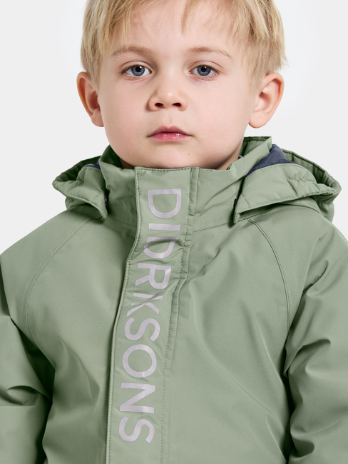 Didriksons Talvi Overall, Light Moss