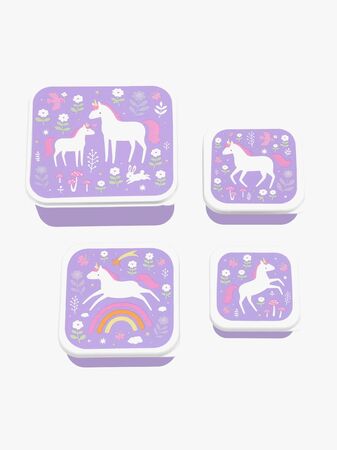 A Little Lovely Company Lunchboxset, Unicorn dreams