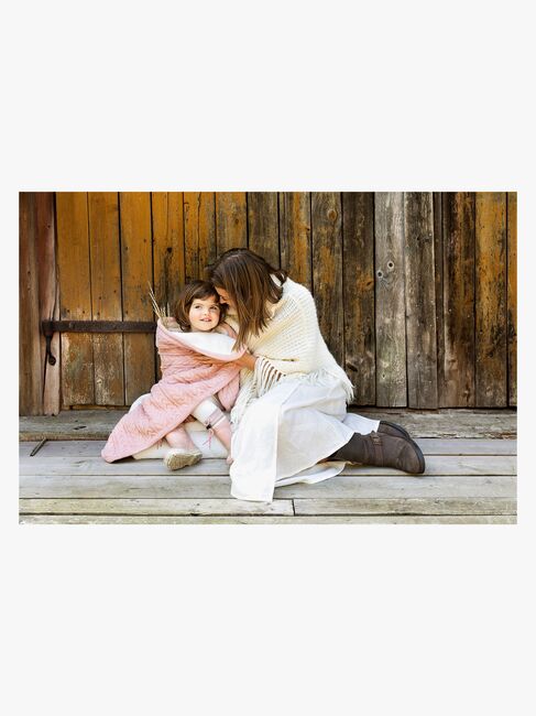 Vinter & Bloom Filt Cuddly, Dusty Rose