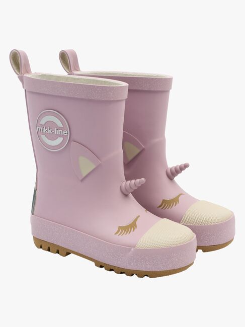Mikk-Line Unicorn Gummistövlar, Mauve Shadows