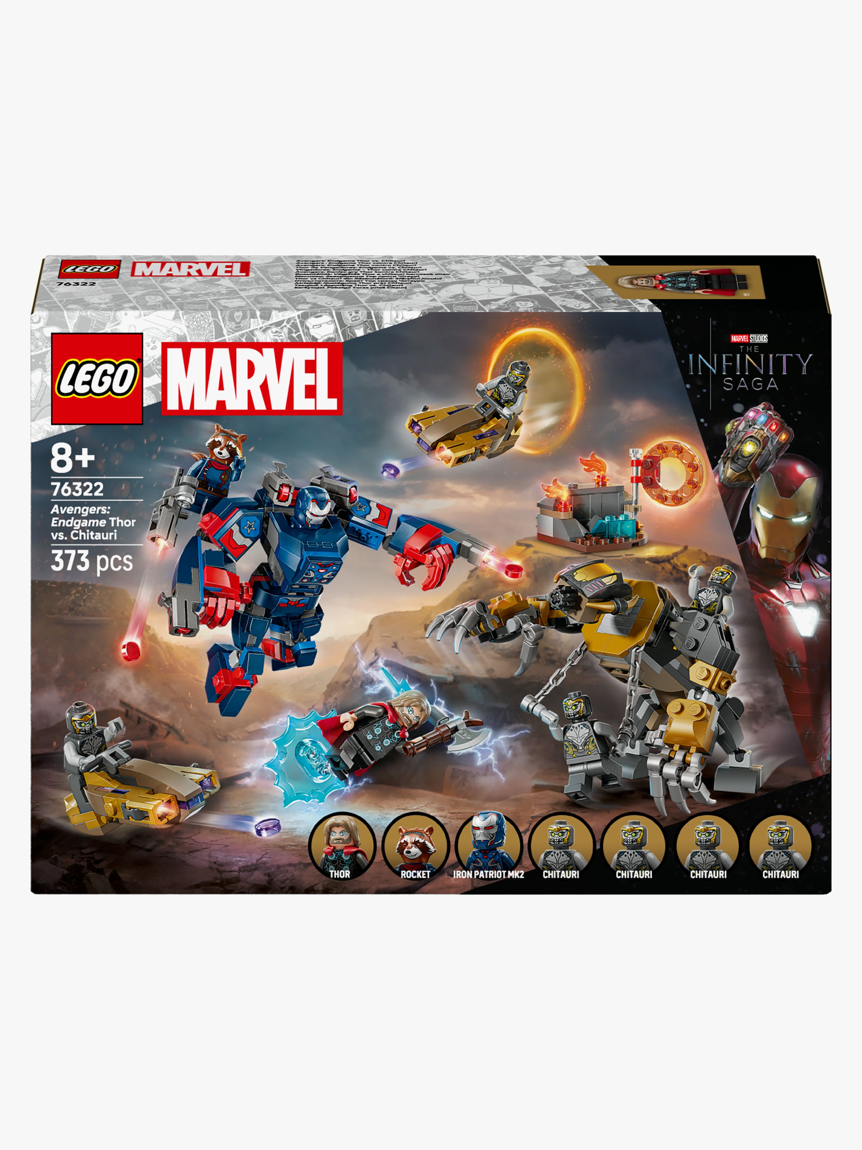 LEGO Super Heroes 76322 Avengers: Endgame Thor mot Chitauri